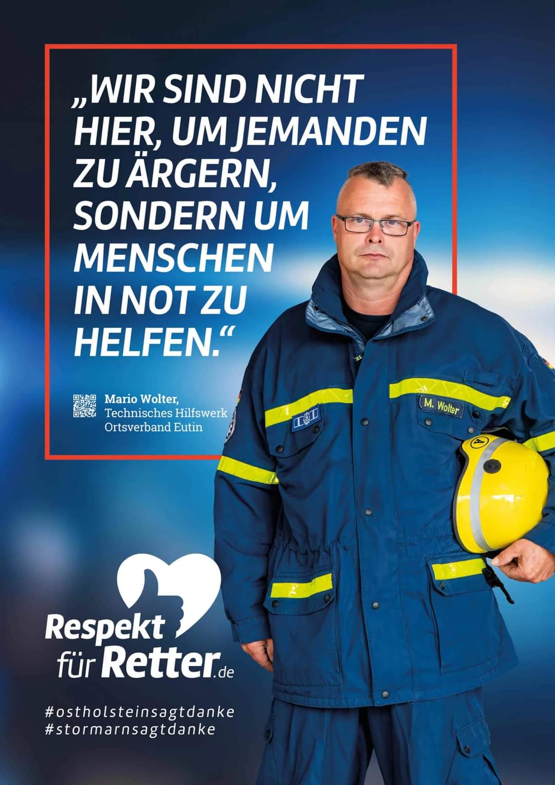 Respekt für Retter!