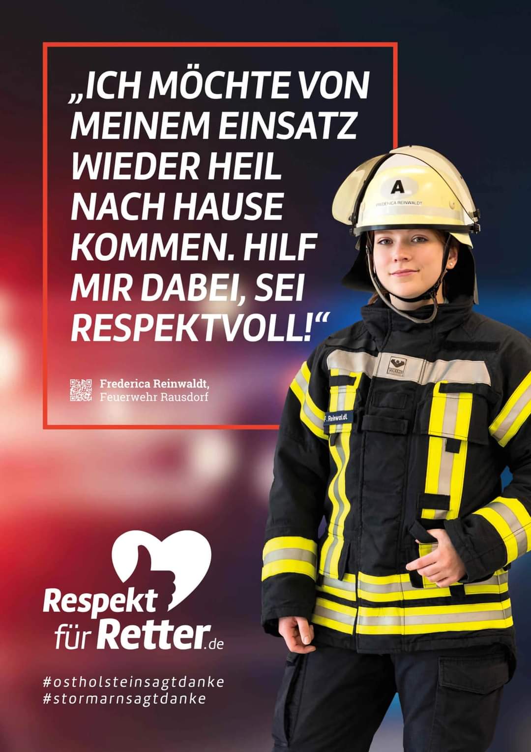 Respekt für Retter!